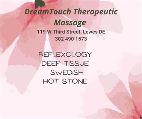 healing touch lewes|DreamTouch Therapeutic Massage .